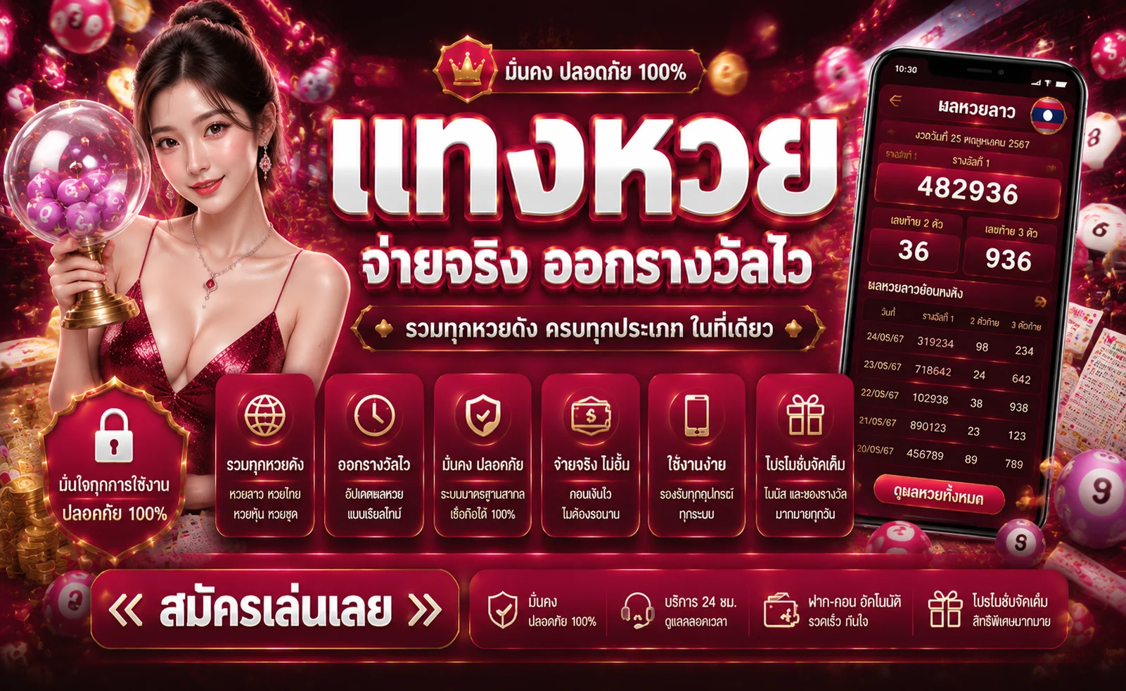 หวยออนไลน์ luckygames889 หวยไทย ยี่กี ฮานอย ลาว จ่ายเรทดี